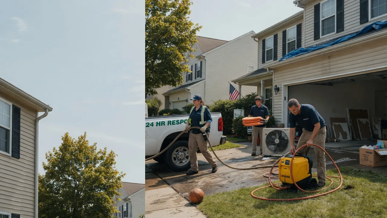 Emergency Water Damage Restoration in Columbiana, OH near me